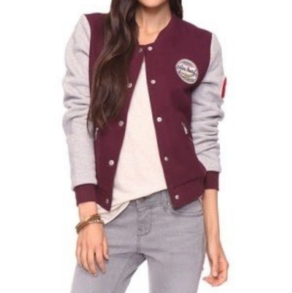 Forever 21 | Letterman Jacket with Patch